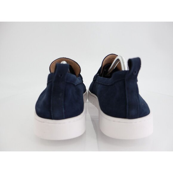 Vionic Dark Blue Suede Loafers with White Sole - Picture 5 of 12
